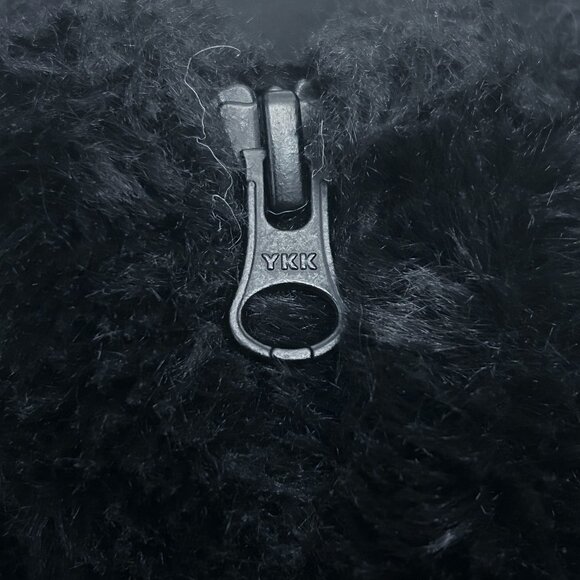 NIKE Faux Fur Swoosh Oversize Jacket | Size XS - Picture 8 of 16